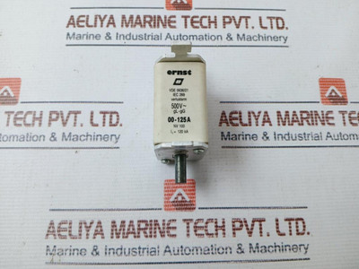 Ernst 00-125A Fuse 500V Ernst 00-125A Fuse 500V
