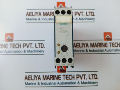 Siemens 7Pu4020-1An20 Time Delay Relay Siemens 7Pu4020-1An20 Time Delay Relay