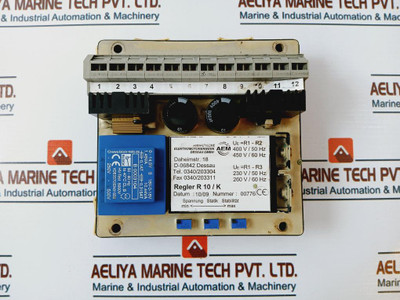 Aem Regler R 10/K Automatic Voltage Regulator 400 V/50 Hz