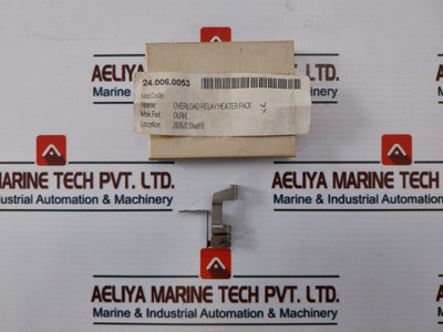 Allen West-eac Olrhyd Overload Relay Heater Pack For Olspr Allen West-eac Olrhyd Overload Relay Heater Pack For Olspr