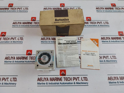 Autonics At8N Multi Function Timer 0-10 Min New Autonics At8N Multi Function Timer 0-10 Min New