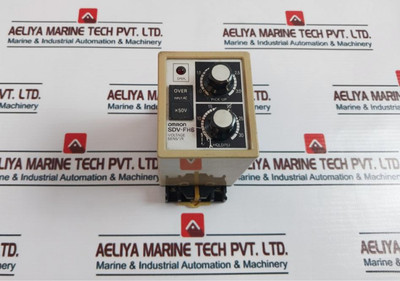 Omron Sdv-fh6 Voltage Sensor With 8Pfa1 Base 100/110Vac