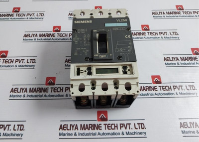 Siemens 3Vl3725-1Aa34-0Aa0 Circuit Breaker Vl250 250A Siemens 3Vl3725-1Aa34-0Aa0 Circuit Breaker Vl250 250A