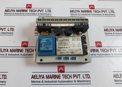 Gwe-elektronik Regler R 10/K Automatic Voltage Regulator Used Gwe-elektronik Regler R 10/K Automatic Voltage Regulator Used