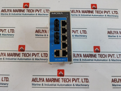Moxa Eds-208A-mm-st Ethernet Switch Rev 1.1 50/60Hz Moxa Eds-208A-mm-st Ethernet Switch Rev 1.1 50/60Hz