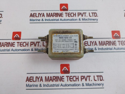 Nemic-lambda Mzs-1215-33 Noise Filter 15A 250V 50/60Hz
