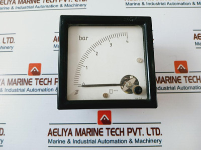 Je 0-4 Bar Panel Meter Je 0-4 Bar Panel Meter