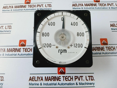 Daiichi Xl-110 Rpm Meter -1200-0-+1200 Rpm Daiichi Xl-110 Rpm Meter -1200-0-+1200 Rpm