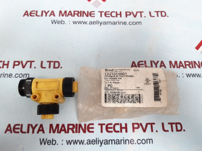 Brad Connectivity 1201010001 3 Way Junction Aux Power Tee - Molex Profibus 5p Mini-Change