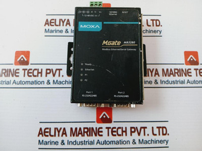 Moxa Mgate Mb3280 Modbus Ethernet/ Serial Gateway Moxa Mgate Mb3280 Modbus Ethernet/ Serial Gateway