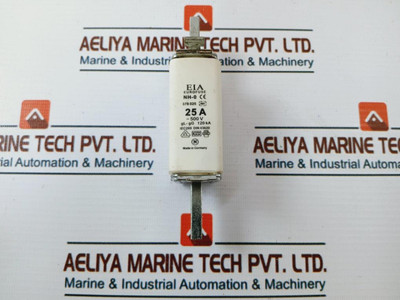Eia Nh-0 378 025 Fuse Link 25A ~500V Gl-gg 120Ka Eia Nh-0 378 025 Fuse Link 25A ~500V Gl-gg 120Ka