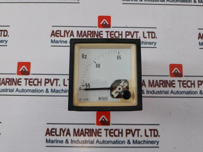 Crompton 55-65 Hz Frequency Meter