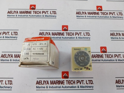 Honeywell Gts-3Pa-b Timer 0-10 Sec Ac110V 50/60Hz Honeywell Gts-3Pa-b Timer 0-10 Sec Ac110V 50/60Hz
