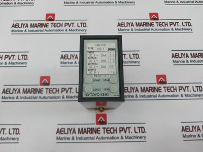 Toyo Keiki DXP-1 Isolator DC 4 ~ 20Ma Toyo Keiki DXP-1 Isolator DC 4 ~ 20Ma