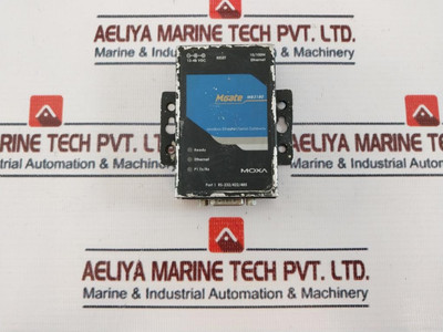 Moxa Mgate Mb3180 Modbus Ethernet/ Serial Gateway 12-48Vdc Rev: 1.1 Moxa Mgate Mb3180 Modbus Ethernet/ Serial Gateway 12-48Vdc Rev: 1.1