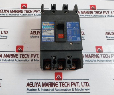 Terasaki Electric Xs100Nb Circuit Breaker 3 Pole 40A Terasaki Electric Xs100Nb Circuit Breaker 3 Pole 40A