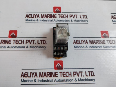 Omron My4N-d2 Power Relay With Base 5A 30Vdc Omron My4N-d2 Power Relay With Base 5A 30Vdc