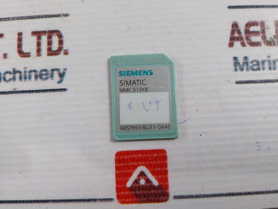 Siemens Simatic 6Es7953-8Lj11-0Aa0 Micro Memory Card 512Kb