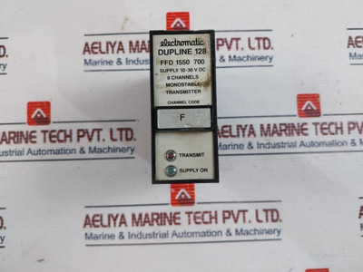 Electromatic Ffd 1550 700 8-channel Monostable Transmitter Electromatic Ffd 1550 700 8-channel Monostable Transmitter