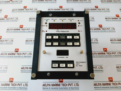 Autronica Nl-90A Instrument Unit Xca-178 Autronica Nl-90A Instrument Unit Xca-178