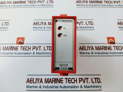 Pr Electronics 2204 Isolation Amplifier 2204B2Bx/2204E2Bx, 0-10V