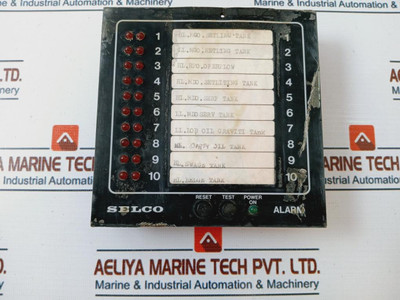 Selco M1000-24-10B Alarm Annunciator Unit Selco M1000-24-10B Alarm Annunciator Unit