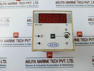 Alfa Dtc-291 Digital Temperature Controller 230Vac Alfa Dtc-291 Digital Temperature Controller 230Vac