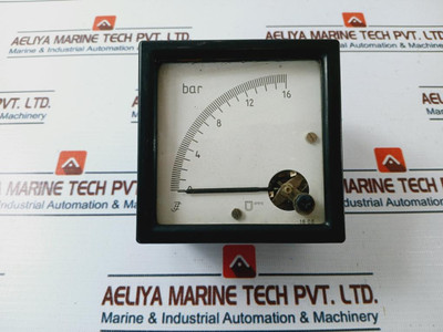 Je 0-16 Bar Panel Meter Je 0-16 Bar Panel Meter