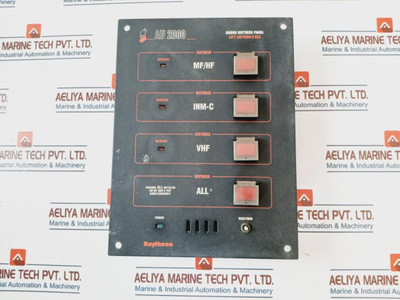 Raytheon Au 2000 Gmdss Distress Panel Raytheon Au 2000 Gmdss Distress Panel