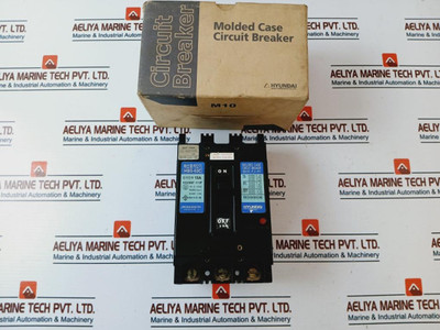 Hyundai Hbs-63C 3 Pole Molded Circuit Breaker 15A 660V Hyundai Hbs-63C 3 Pole Molded Circuit Breaker 15A 660V