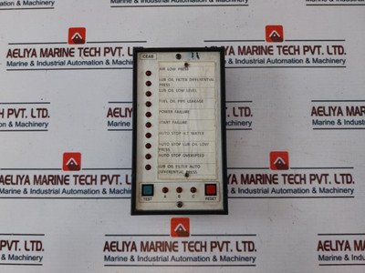 Ceab Ce10.10-3 Fault Signalling Alarm Unit Ceab Ce10.10-3 Fault Signalling Alarm Unit