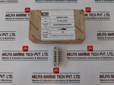 Lot Of 10X Weidmuller Stv S 6 Sb Plug Connector