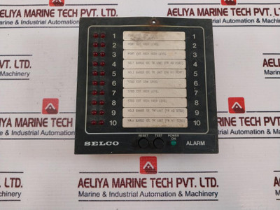 Selco M1000-24-00B Alarm Annunciator 24 Volt 307960