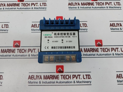 Ianyu Bk-100Va Control Transformer 50/60Hz Ianyu Bk-100Va Control Transformer 50/60Hz