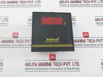 Unitech Digital Panel Meter 220Vac 50Hz Unitech Digital Panel Meter 220Vac 50Hz