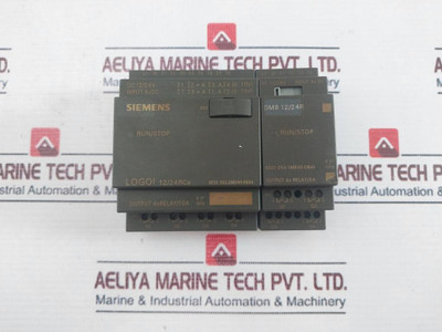 Siemens 6Ed1 052-2Md00-0Ba6 Logic Module W/ Expansion Module 6Ed1 055-1Mb00-0Ba1