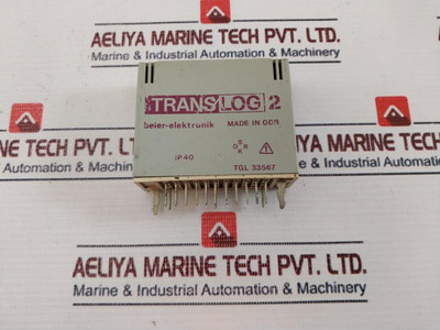 Beier-elektronik Translog 2 Relay Tgl 33567 Beier-elektronik Translog 2 Relay Tgl 33567