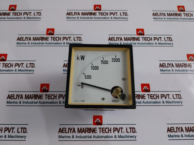 Crompton 0-2000 Kw Analog Panel Meter