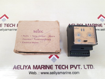 Selec vpr604 voltage protection relay