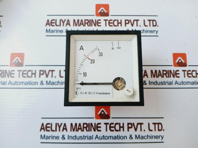 Gossen 30/5A Ammeter 0-30/150A Gossen 30/5A Ammeter 0-30/150A