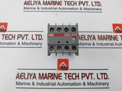 Abb Ca5-31E Auxiliary Contact Block Used Abb Ca5-31E Auxiliary Contact Block Used