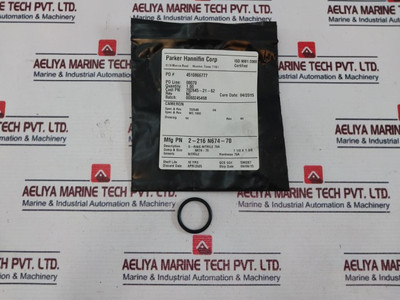 Lot Of 2X Parker Cameron 2-216 N674-70 O-ring Nitrile 70A Rev: Nc Lot Of 2X Parker Cameron 2-216 N674-70 O-ring Nitrile 70A Rev: Nc