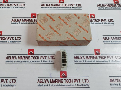 Weidmuller Stv S 6 Ss Plug In Terminal Block Connector 30A 500V Awg 20-12 Weidmuller Stv S 6 Ss Plug In Terminal Block Connector 30A 500V Awg 20-12