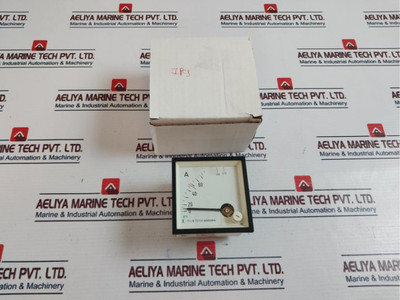 Gossen 75/5A Analog Panel Ammeter 0-75/375 A Gossen 75/5A Analog Panel Ammeter 0-75/375 A