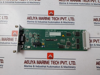 Rexroth 3 608 860 254/0 608 830 165 Profibus Smpdp Dp Module Rexroth 3 608 860 254/0 608 830 165 Profibus Smpdp Dp Module