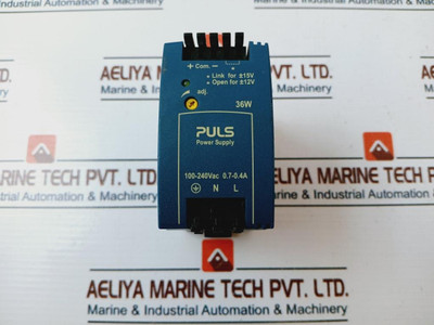 Puls Ml30.106 Dual Output Power Supply Ac100-240V 0.7A 50-60Hz Puls Ml30.106 Dual Output Power Supply Ac100-240V 0.7A 50-60Hz