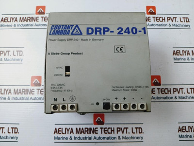 Coutant Lambda Drp-240-1 Power Supply 115/230Vac Coutant Lambda Drp-240-1 Power Supply 115/230Vac