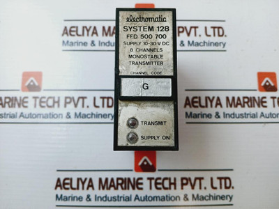 Electromatic Ffd 500 700 8 Channel Monostable Transmitter Electromatic Ffd 500 700 8 Channel Monostable Transmitter