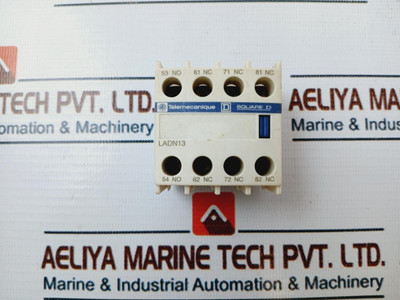 Telemecanique Ladn13 Square D Auxiliary Contact Block Telemecanique Ladn13 Square D Auxiliary Contact Block
