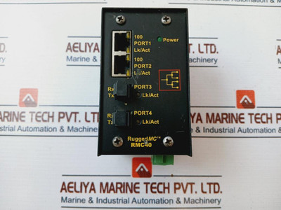 Ruggedcom Rmc40-hi-mjmj Media Converter 100-240V, 50-60Hz, 500Ma Ruggedcom Rmc40-hi-mjmj Media Converter 100-240V, 50-60Hz, 500Ma